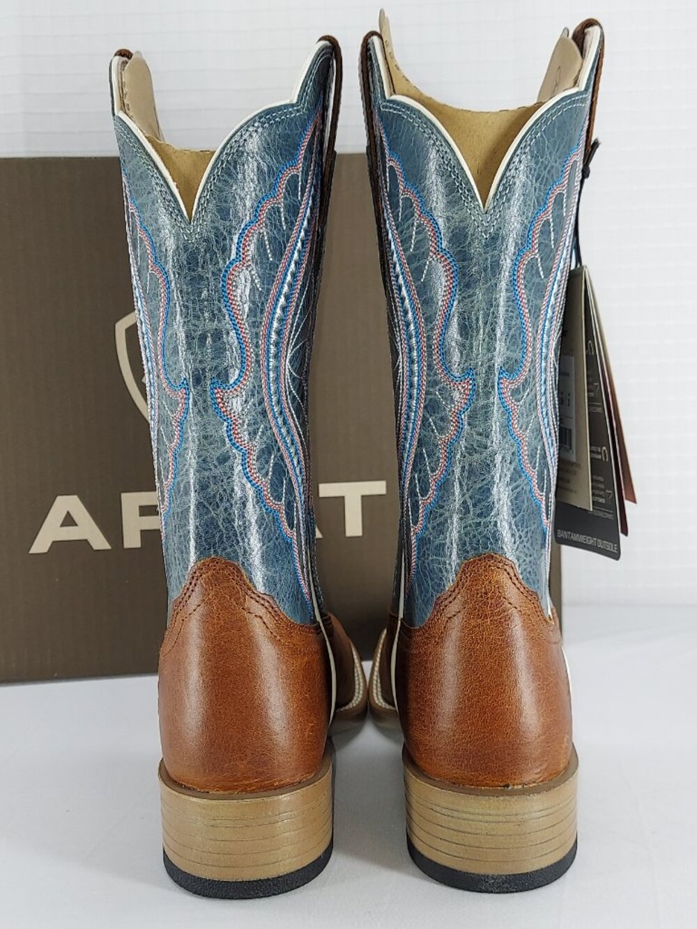 Ariat Primetime Wide Square Toe Women’s Western Boot 10025032 - Picture 3 of 9